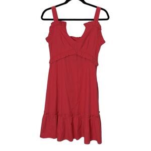 Never A Wallflower Malia Short Sun Dress Red Women's size XS NWOT